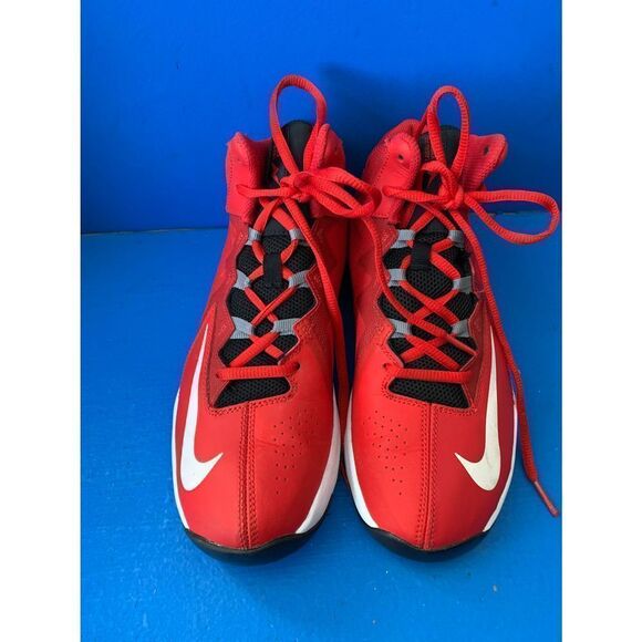 NIKE AIR MAX STUTTER STEP 2, 653754-600, RED/WHITE, YOUTH SIZE 6.5 - Picture 2 of 6